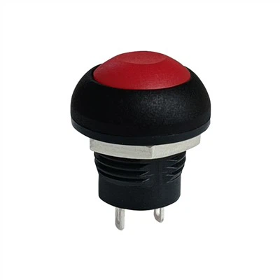 12mm trykknapp momentant bryter
